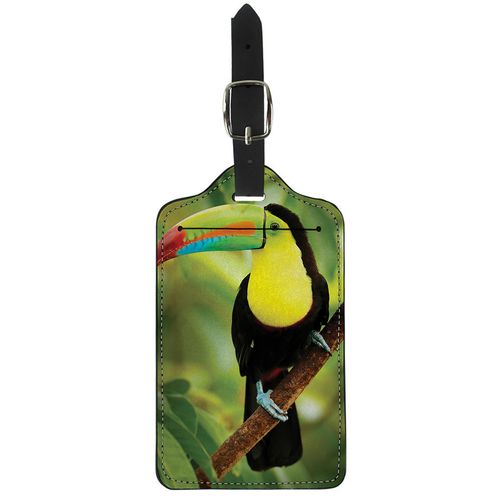 Keel-Billed Toucan Print Luggage Tag