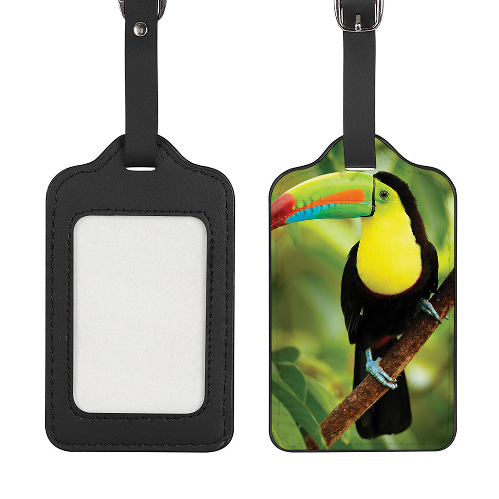 Keel-Billed Toucan Print Luggage Tag