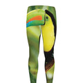 Keel-Billed Toucan Print Men's Leggings