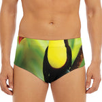 Keel-Billed Toucan Print Men's Triangle Swim Briefs