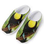 Keel-Billed Toucan Print Mesh Casual Shoes