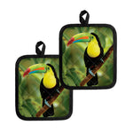 Keel-Billed Toucan Print Pot Holders