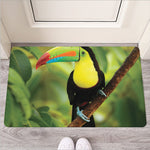 Keel-Billed Toucan Print Rubber Doormat