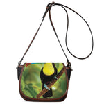 Keel-Billed Toucan Print Saddle Bag