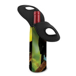 Keel-Billed Toucan Print Single Neoprene Wine Tote