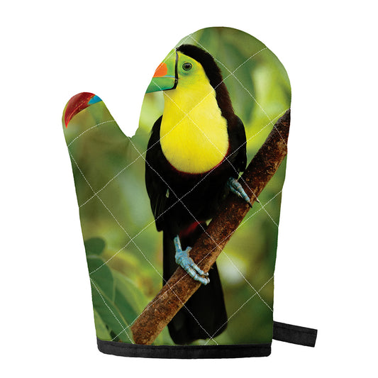 Keel-Billed Toucan Print Single Oven Mitt