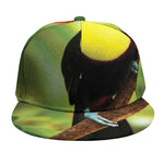 Keel-Billed Toucan Print Snapback Cap