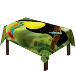 Keel-Billed Toucan Print Tablecloth