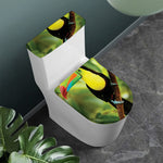 Keel-Billed Toucan Print Toilet Lid And Tank Cover Set
