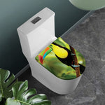Keel-Billed Toucan Print Toilet Lid Cover