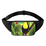Keel-Billed Toucan Print Waist Bag