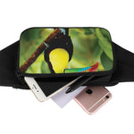 Keel-Billed Toucan Print Waist Bag
