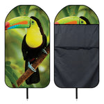 Keel-Billed Toucan Print Waterproof Car Seat Cover
