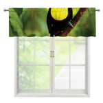 Keel-Billed Toucan Print Window Valance