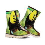 Keel-Billed Toucan Print Winter Boots