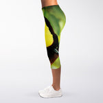 Keel-Billed Toucan Print Women's Capri Leggings