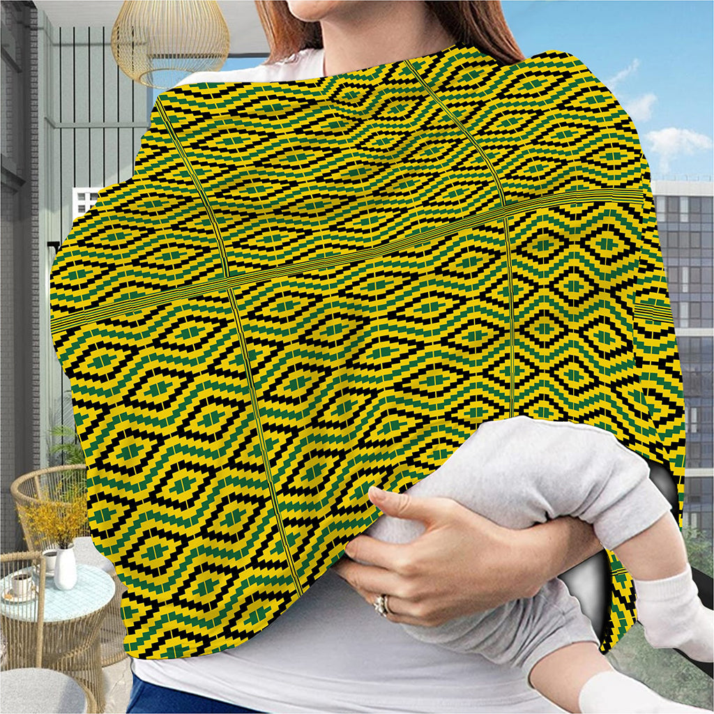 Kente African Pattern Print Baby Seat Cover