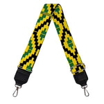 Kente African Pattern Print Bag Strap
