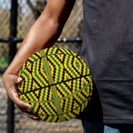 Kente African Pattern Print Basketball