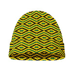 Kente African Pattern Print Beanie
