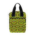 Kente African Pattern Print Bible Tote Bag