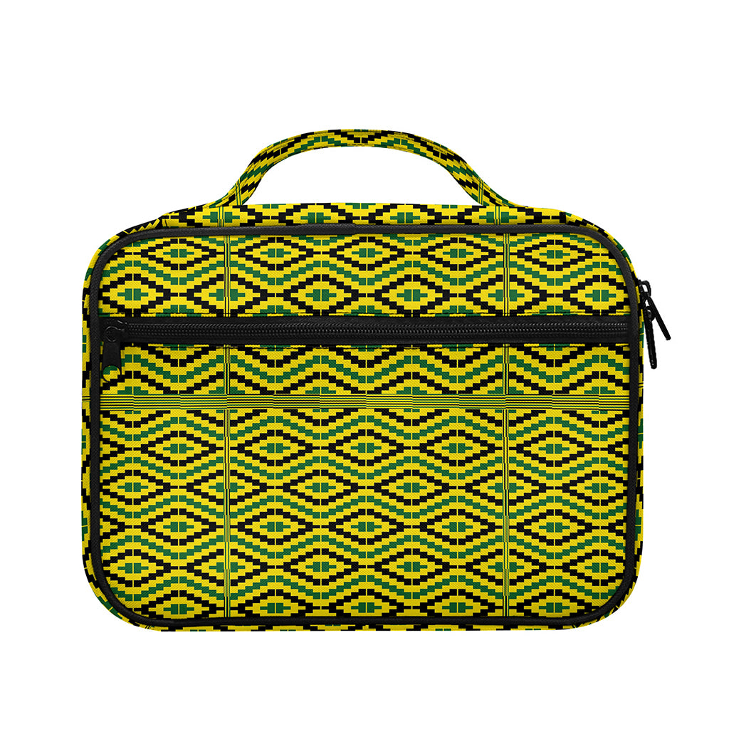 Kente African Pattern Print Briefcase Bible Bag