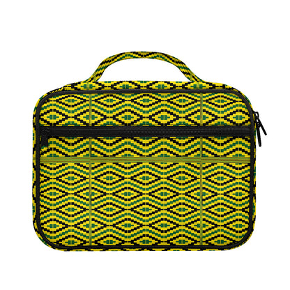 Kente African Pattern Print Briefcase Bible Bag
