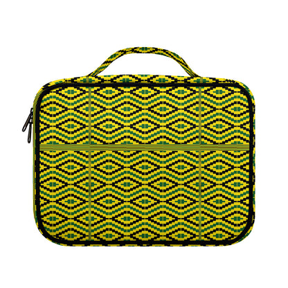Kente African Pattern Print Briefcase Bible Bag