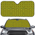 Kente African Pattern Print Car Windshield Sun Shade