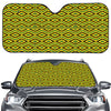 Kente African Pattern Print Car Windshield Sun Shade