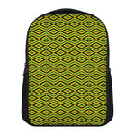 Kente African Pattern Print Casual Backpack
