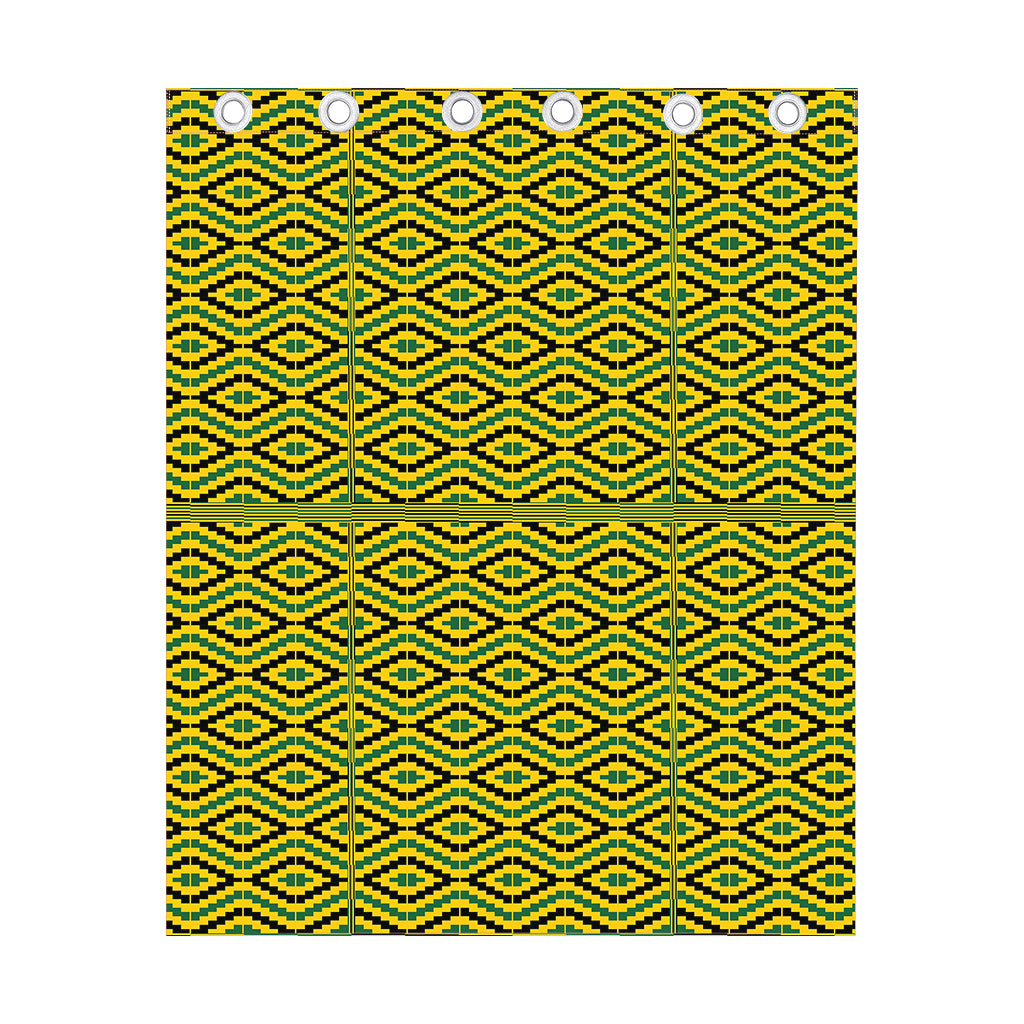 Kente African Pattern Print Curtain