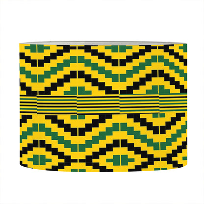 Kente African Pattern Print Drum Lamp Shade