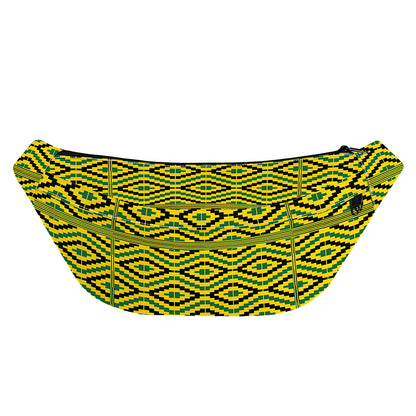 Kente African Pattern Print Fanny Pack