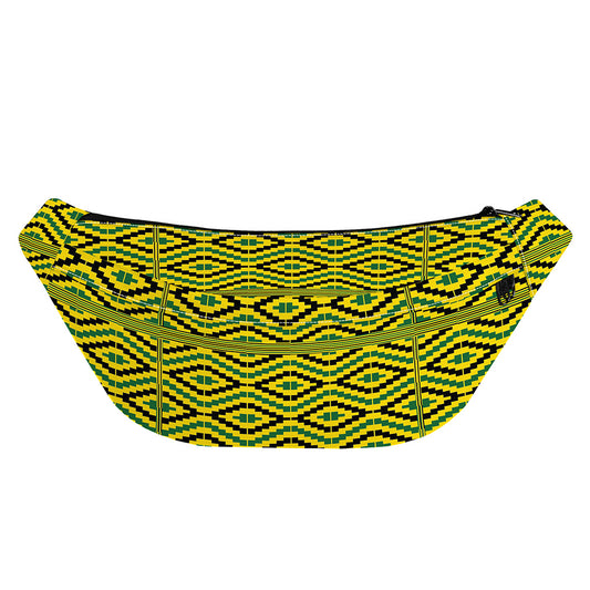 Kente African Pattern Print Fanny Pack