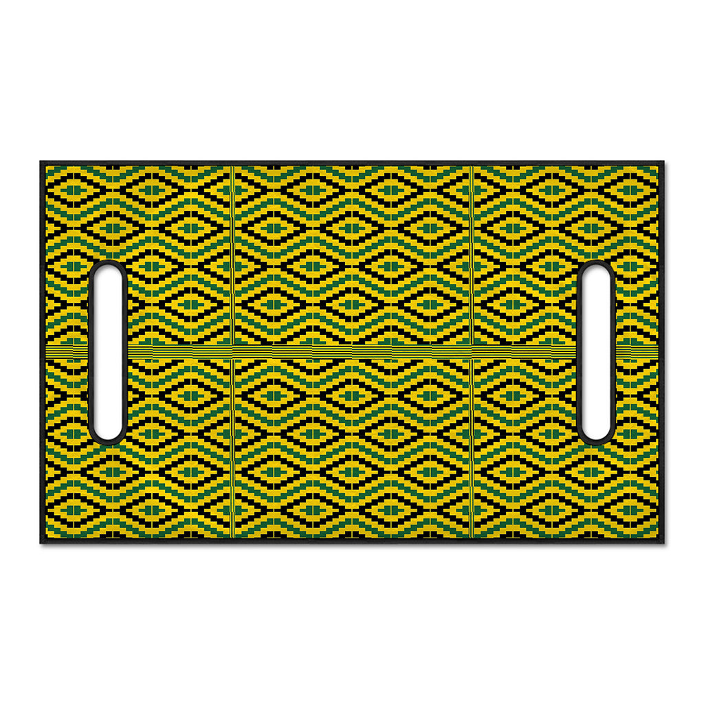 Kente African Pattern Print Golf Cart Seat Cover