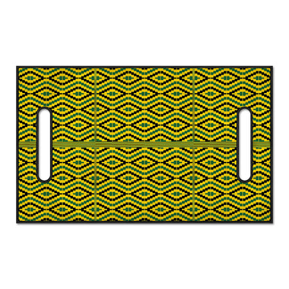 Kente African Pattern Print Golf Cart Seat Cover