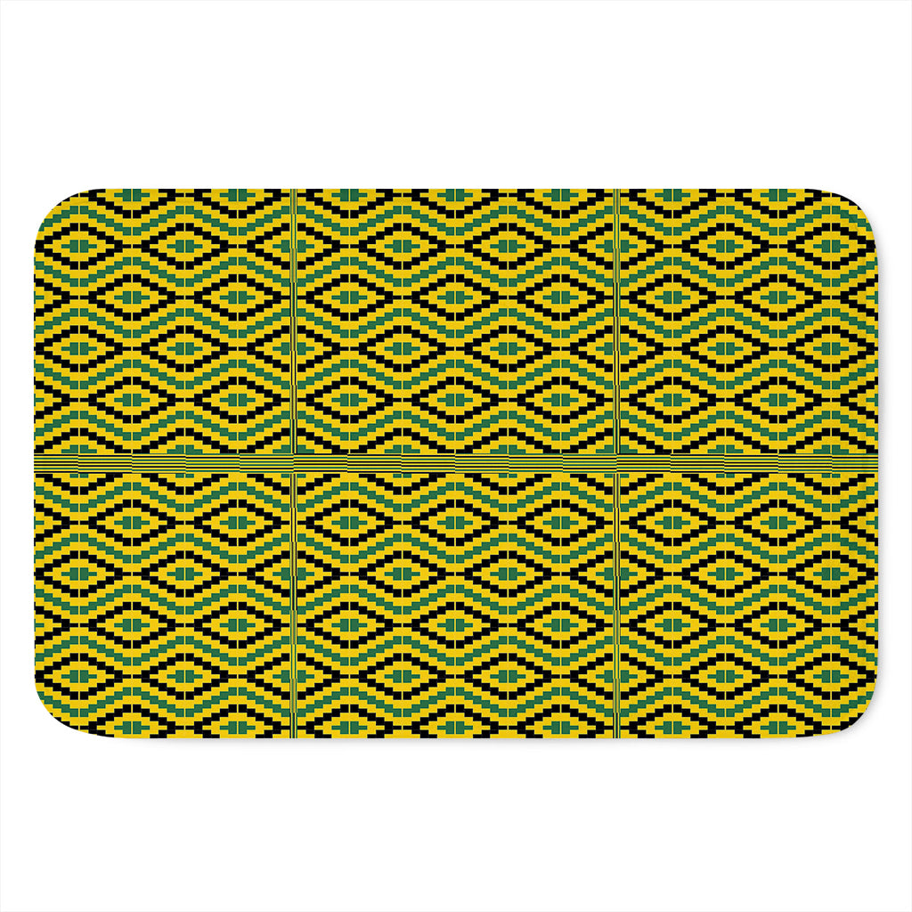 Kente African Pattern Print Indoor Door Mat