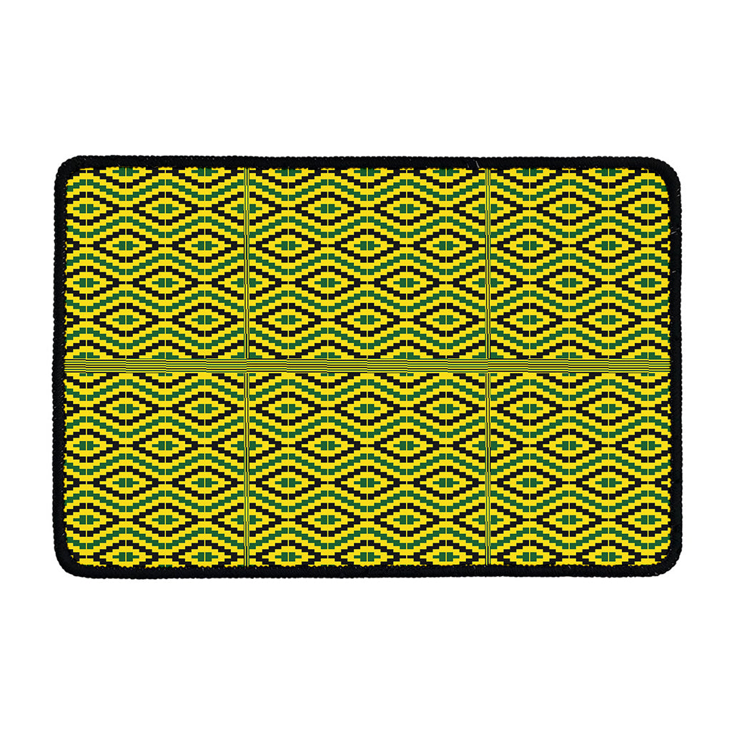 Kente African Pattern Print Kitchen Mat