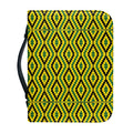 Kente African Pattern Print Leather Bible Cover