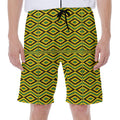 Kente African Pattern Print Men's Beach Shorts
