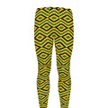 Kente African Pattern Print Men's Leggings