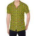 Kente African Pattern Print Men's Shirt