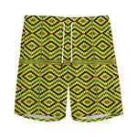 Kente African Pattern Print Men's Sports Shorts