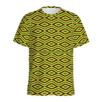 Kente African Pattern Print Men's Sports T-Shirt