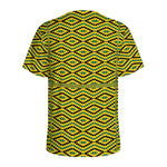Kente African Pattern Print Men's Sports T-Shirt