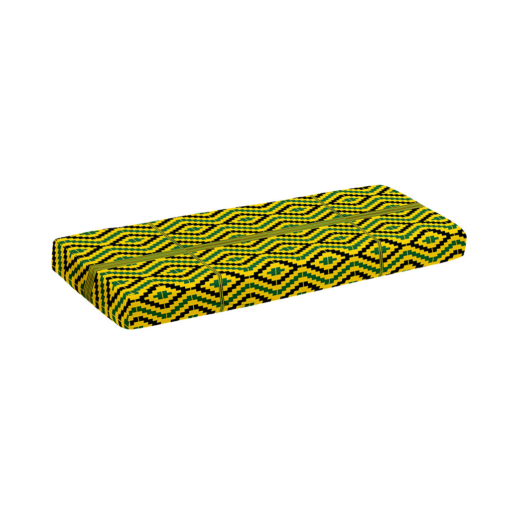 Kente African Pattern Print Piano Keyboard Cover