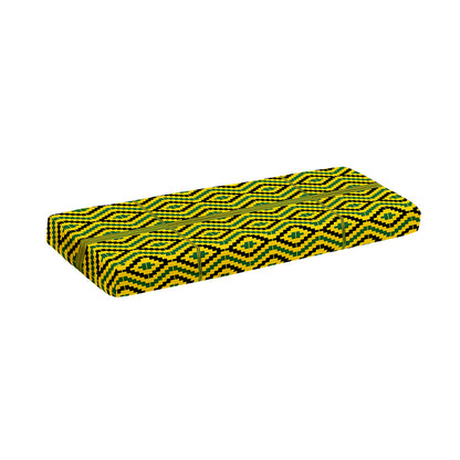 Kente African Pattern Print Piano Keyboard Cover