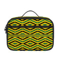 Kente African Pattern Print Portable Lunch Bag