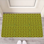 Kente African Pattern Print Rubber Doormat